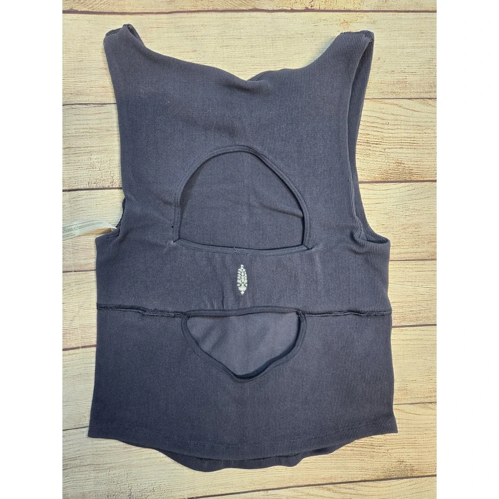 Free People Movement Women's Size M/L Free Throw Unwind Cami Midnight Navy